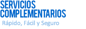 Servicios Complementarios