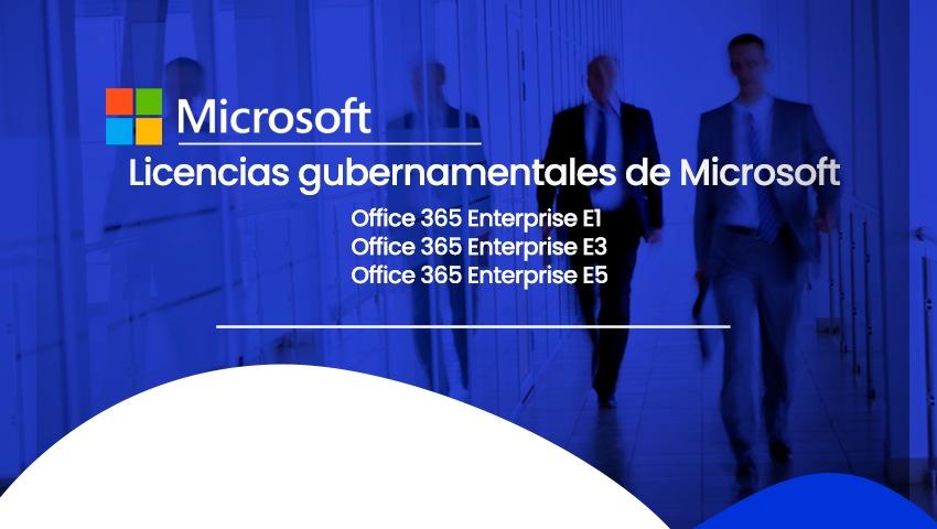 Buscas una licencia gubernamental de Microsoft? | Creattiva