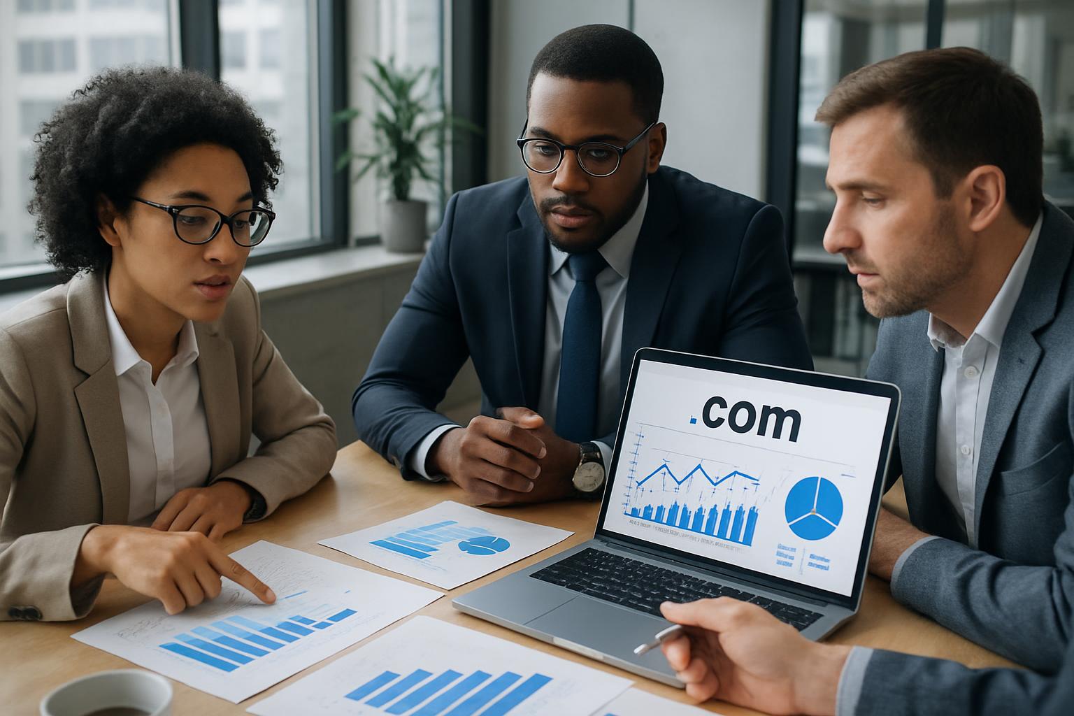 Resultados y análisis de dominios .com en entorno empresarial 2026 Resultados y análisis de dominios .com en entorno empresarial 2026