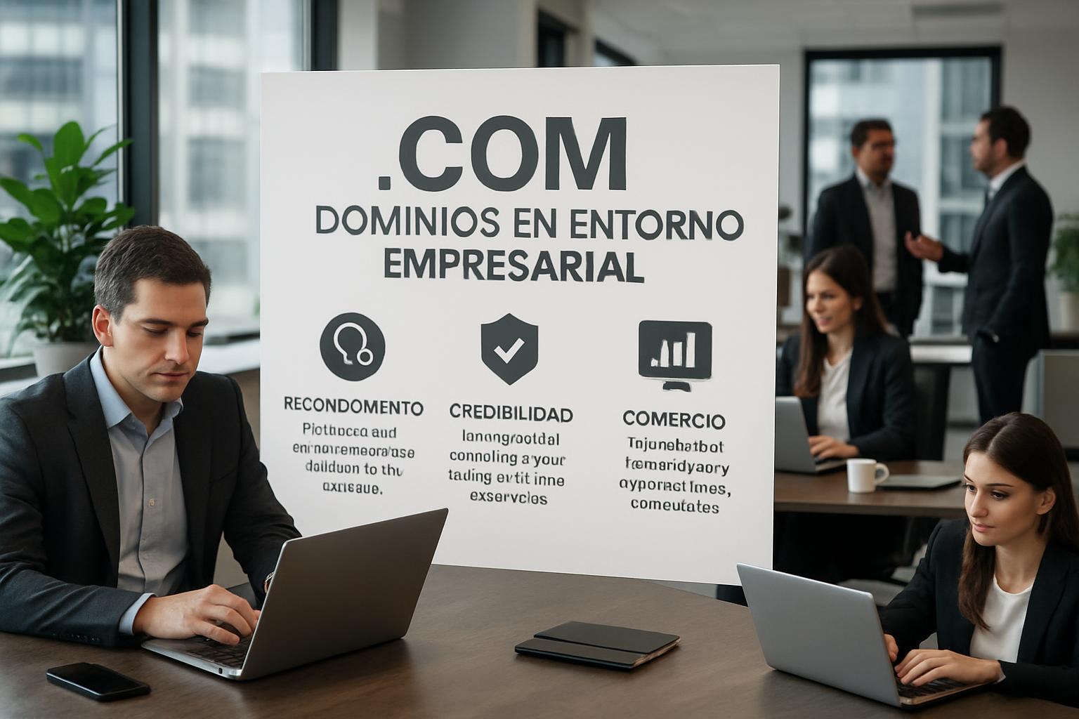 Dominios .com y su impacto en el negocio