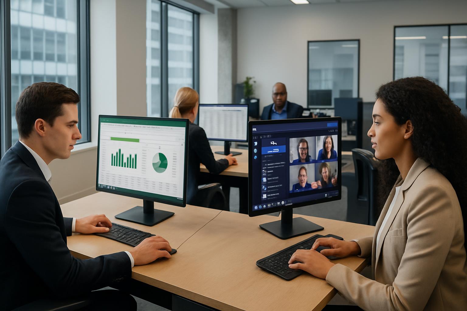Impacto de Microsoft 365 en Sectores Clave: Innovación y Eficiencia