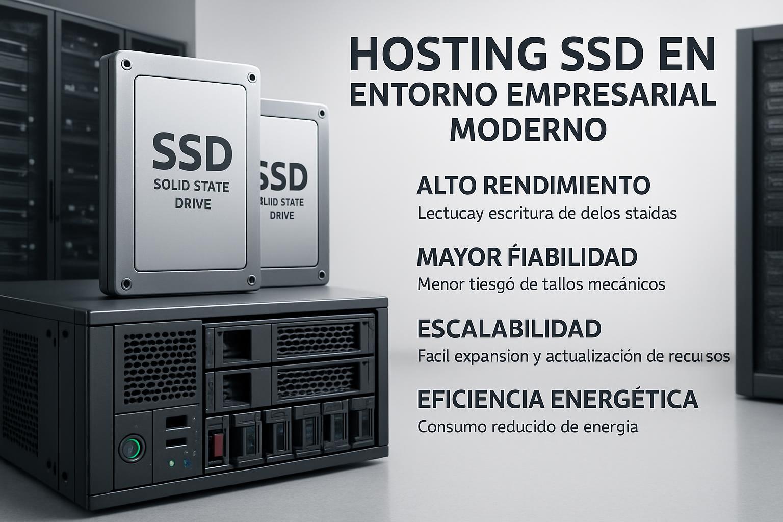Ventajas del hosting SSD para principiantes y nuevas empresas