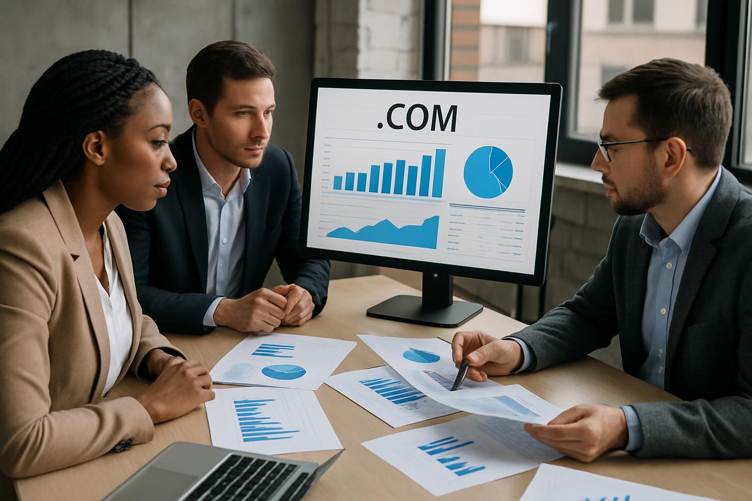 Resultados y análisis de dominios .com en entorno empresarial 2026 Resultados y análisis de dominios .com en entorno empresarial 2026